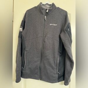 Spyder Men's Charcoal Performance Jacket